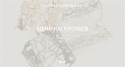 Desktop Screenshot of gabriellefriedman.com